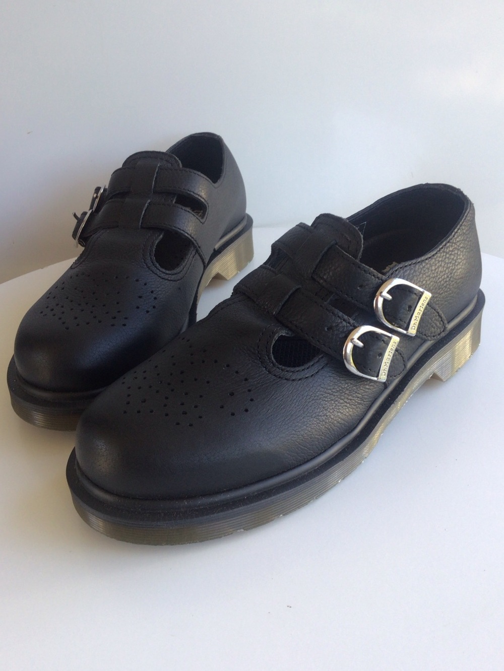 Dr Marten’s Mary Jane heart buckle loafers